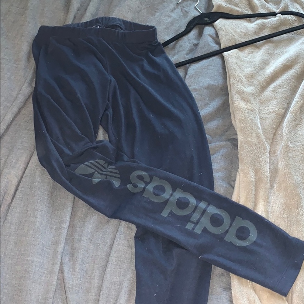 Adidas Navy Leggings